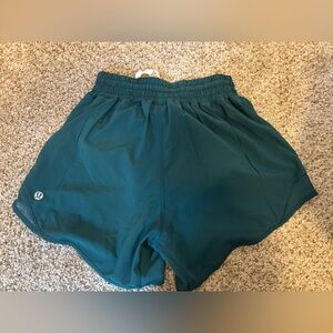 lululemon blue/ green shorts